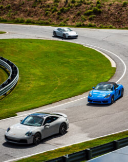 Three Porsches on track at PEC Atlanta